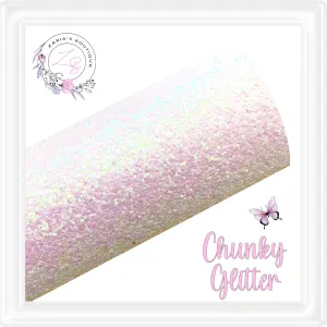 • Coconut Ice • White Chunky Glitter •