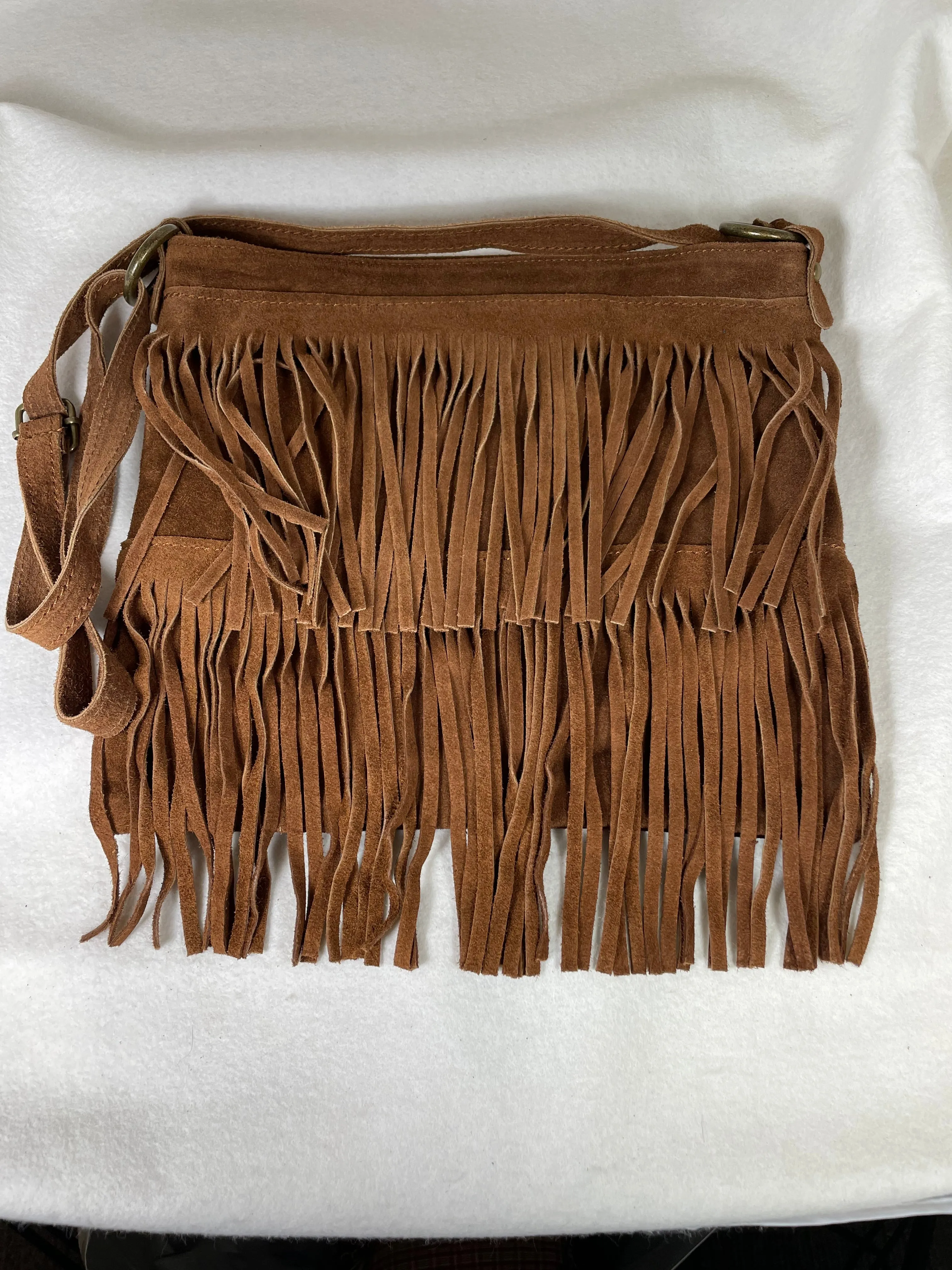 * Fringe Bag- Brown