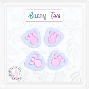 ⋅ Pink Bunny Toes ⋅ Add to Bows & Hair Clips ⋅ 5 Pairs ⋅