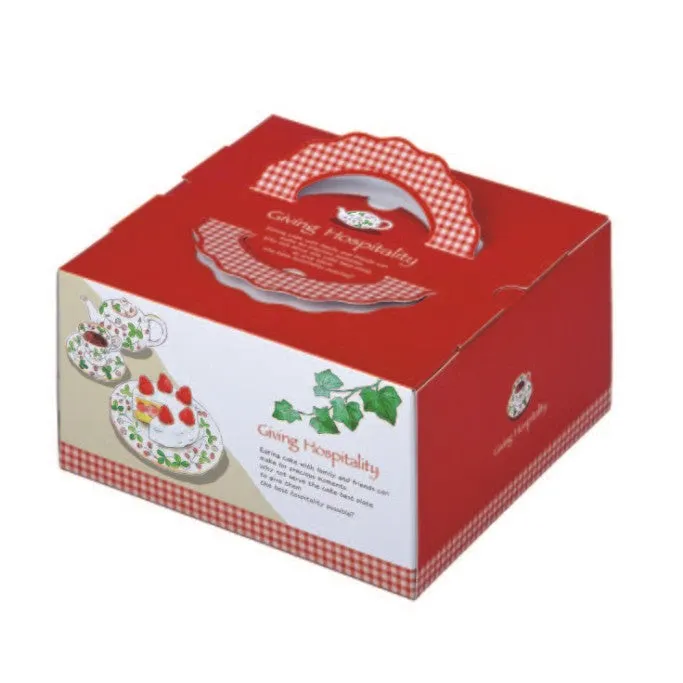 10 x 10 x 5-1/8" Cake Box with Handle (TD7)