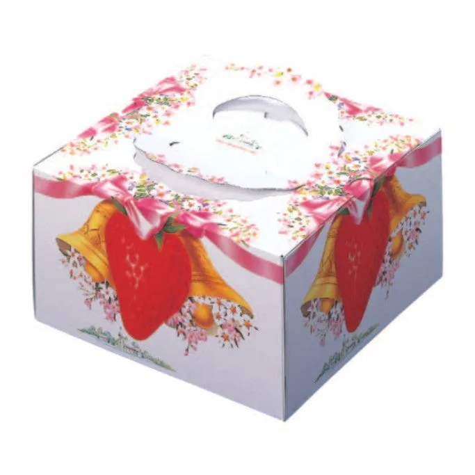 10 x 10 x 5-1/8" Cake Box with Handle (TD7)