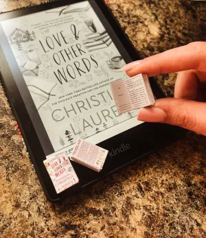 1:12 scale realistic miniature book