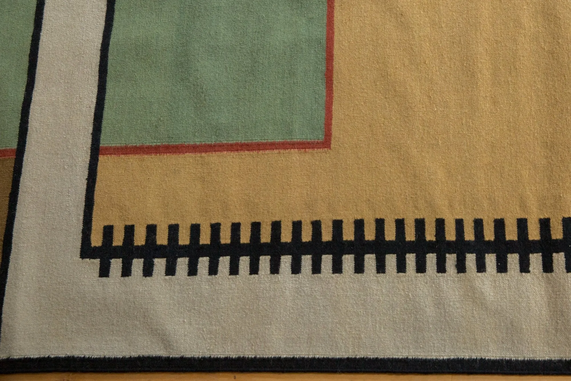 12x15 Vintage Contemporary Kilim Carpet