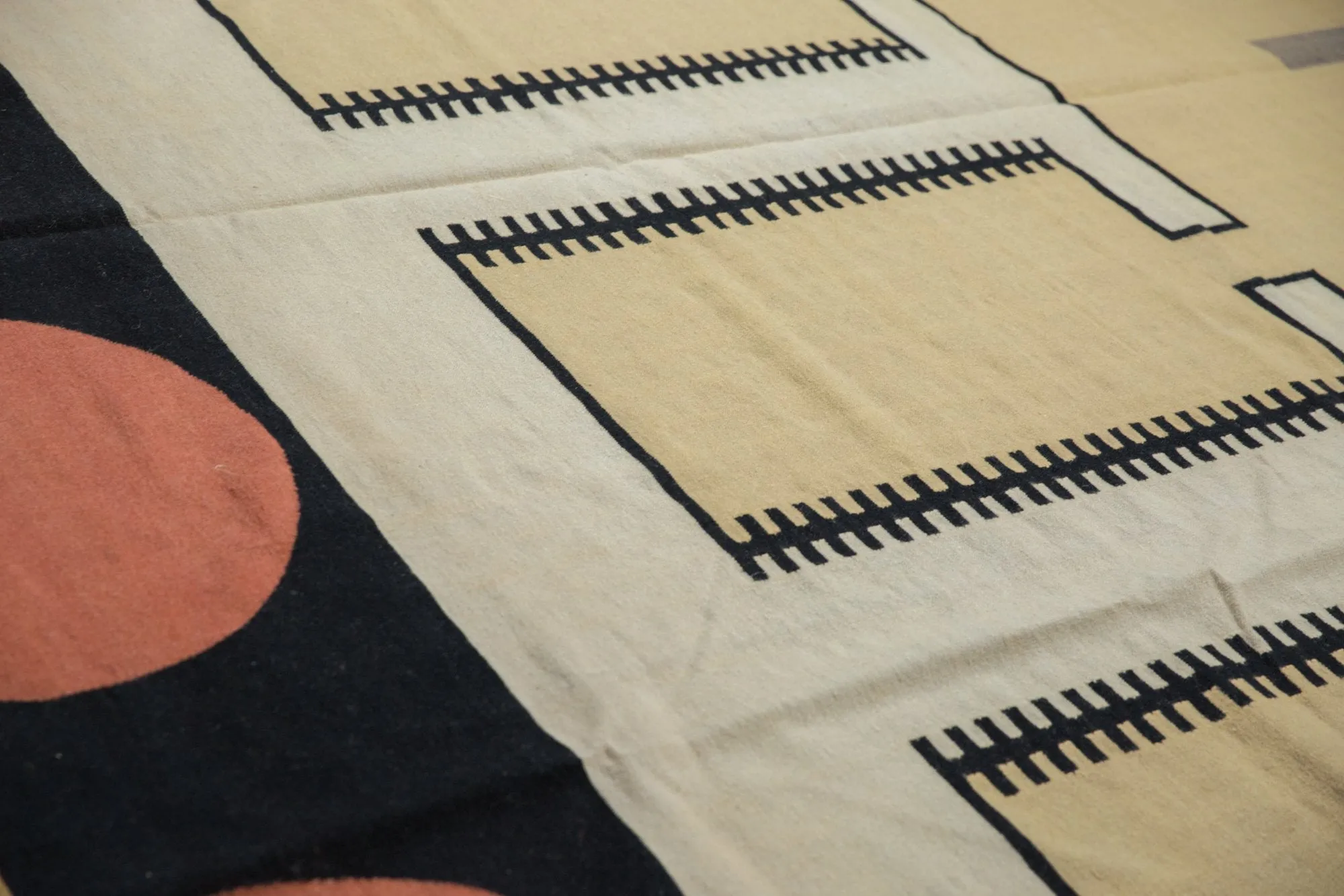12x15 Vintage Contemporary Kilim Carpet
