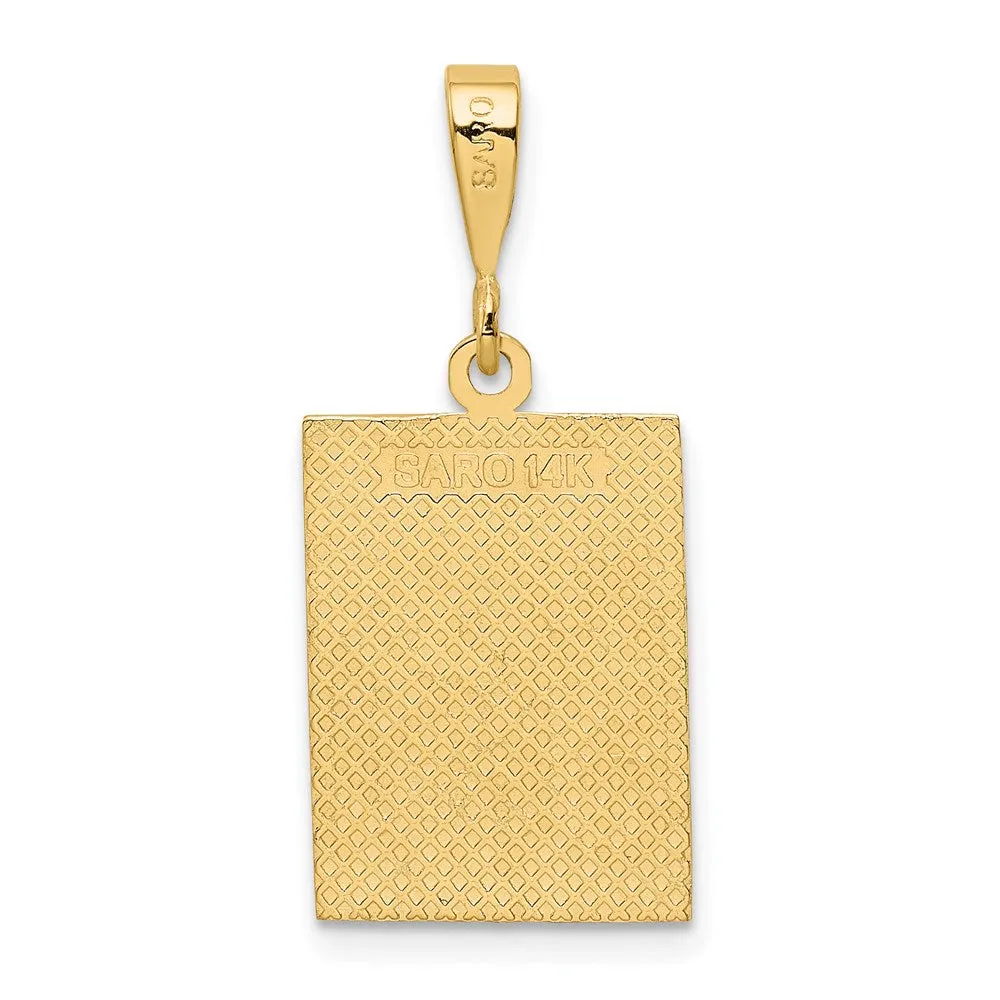 14k Strength Pendant