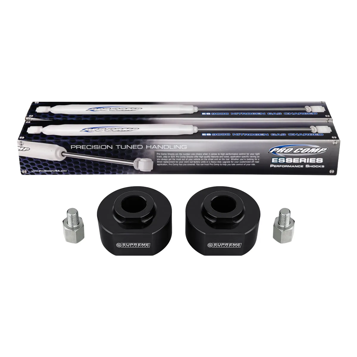 1991-1994 Ford Explorer Front Suspension Lift Kit & Extended Length Pro Comp Shocks