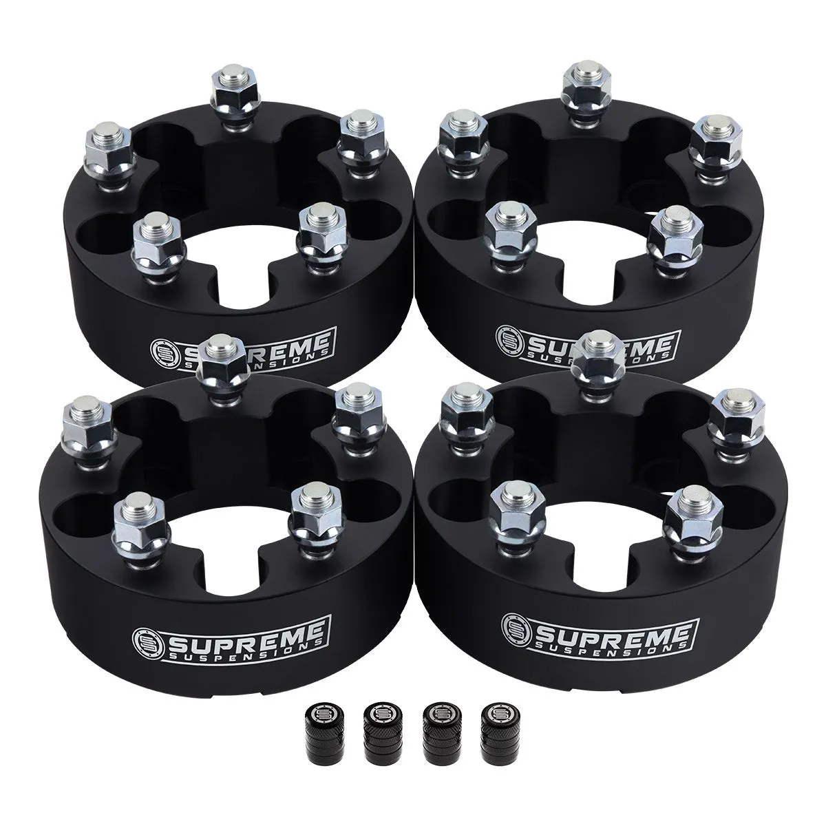 2001-2010 FORD EXPLORER SPORT TRAC 2WD 4WD Non-Hub Centric Wheel Spacers   Tire Valve Stem Caps