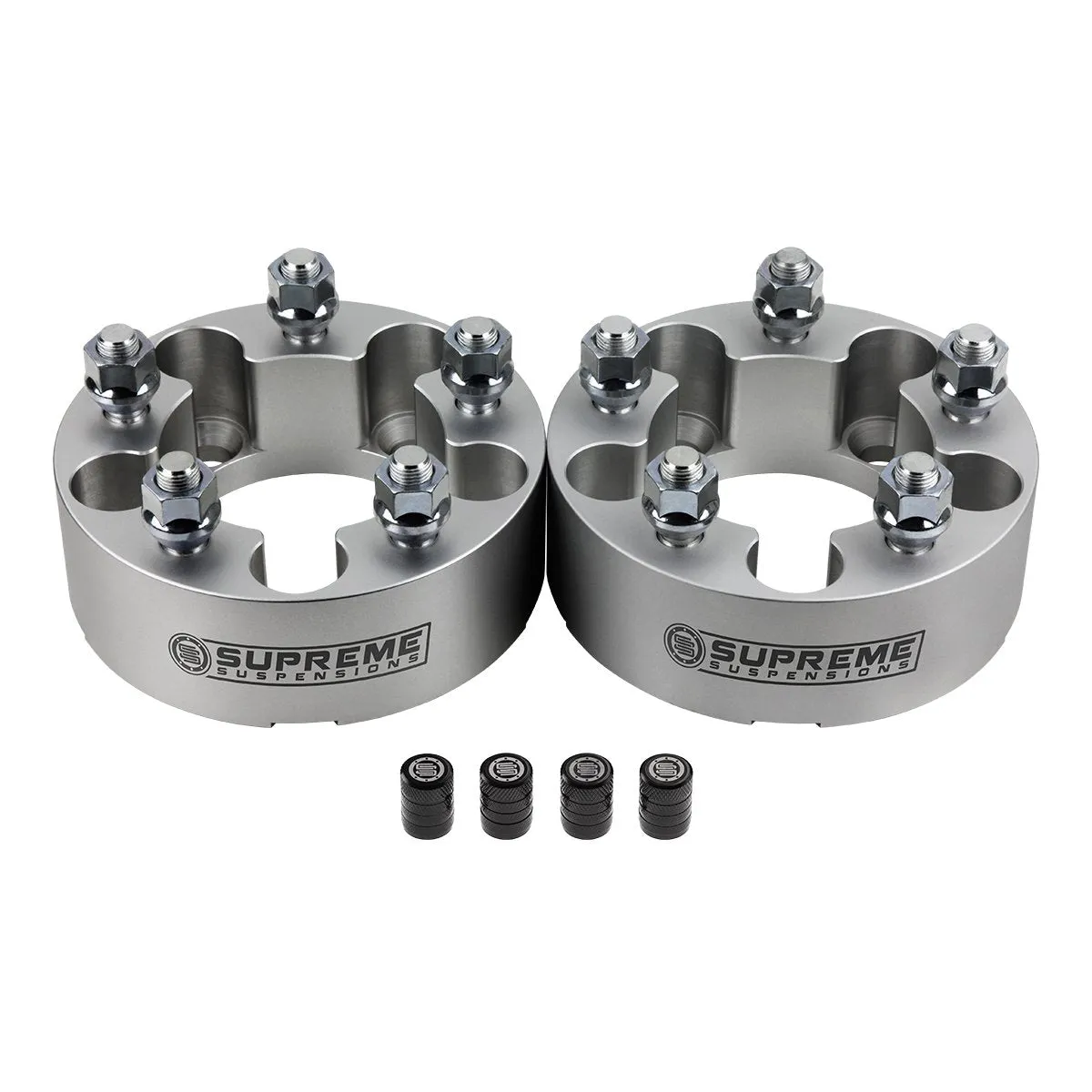 2001-2010 FORD EXPLORER SPORT TRAC 2WD 4WD Non-Hub Centric Wheel Spacers   Tire Valve Stem Caps