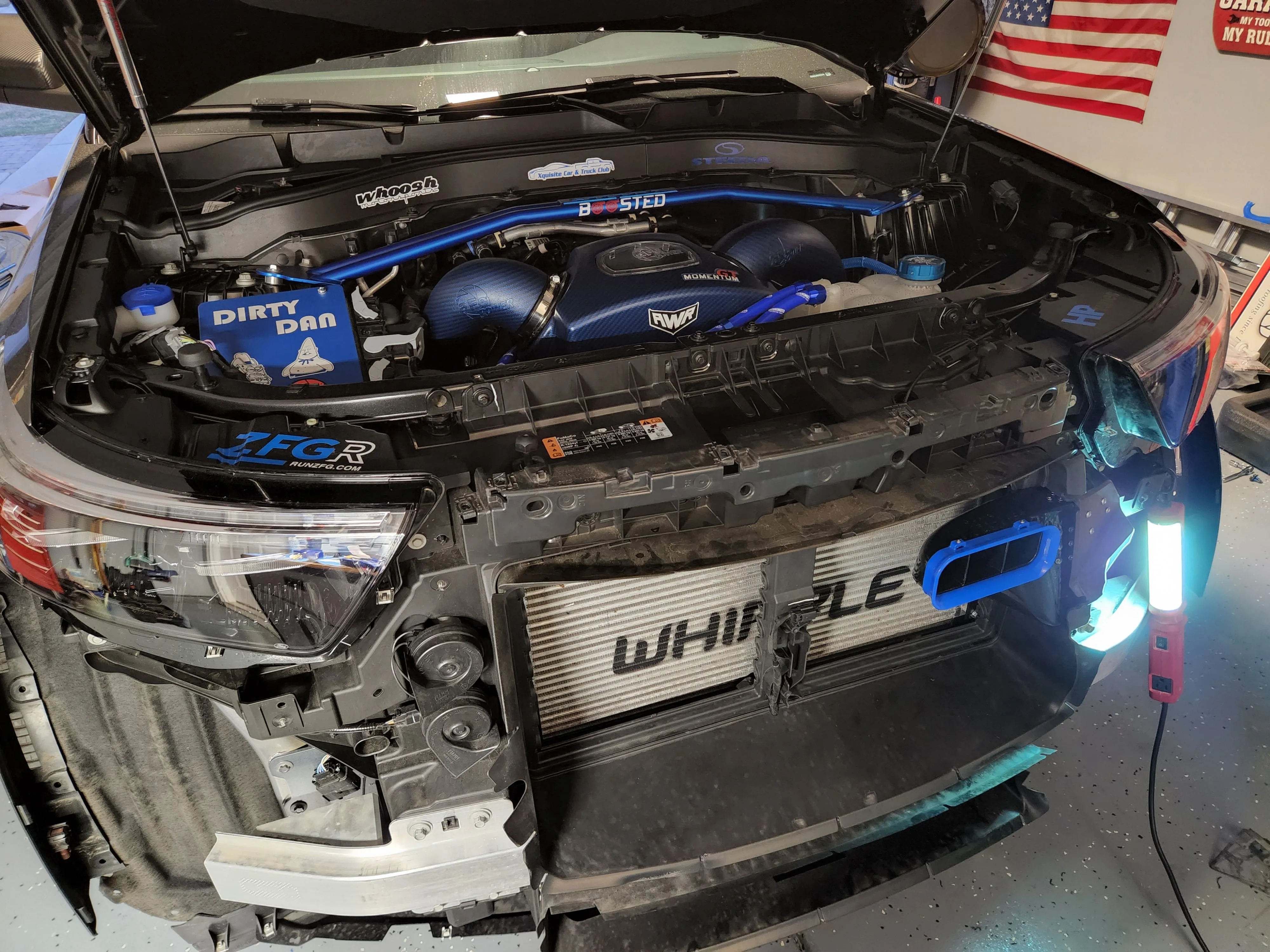 2020-2024 Ford Explorer ST/2022-2024 Ford Explorer ST-Line BIG MOUTH Ram Air Intake Snorkel