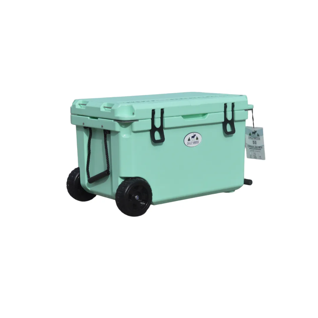 55L Wheeled Explorer Ice Box Cooler