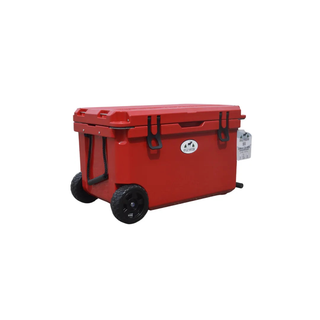 55L Wheeled Explorer Ice Box Cooler