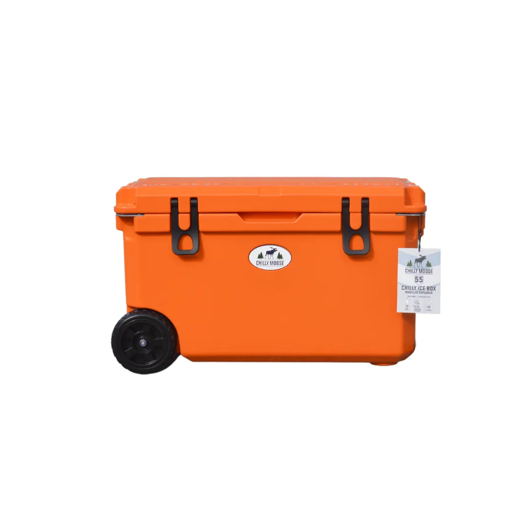 55L Wheeled Explorer Ice Box Cooler