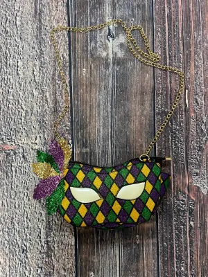 Accessories- Mardi Gras Mask Purse