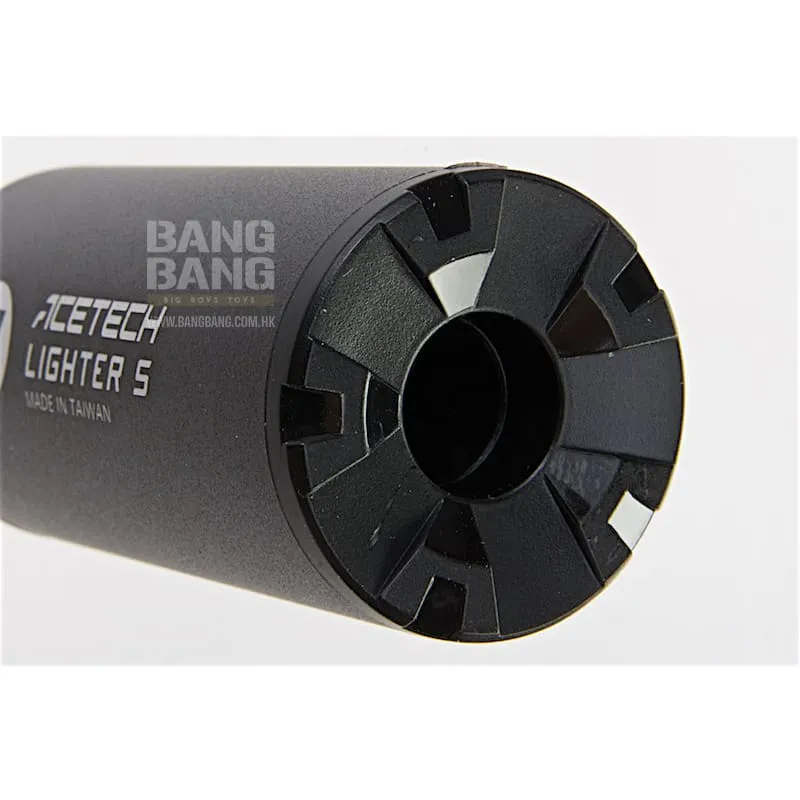 ACETECH Lighter S Pistol Tracer Suppressor (M11 CW Thread) w/ Adaptor (M11 CW to M14 CCW)