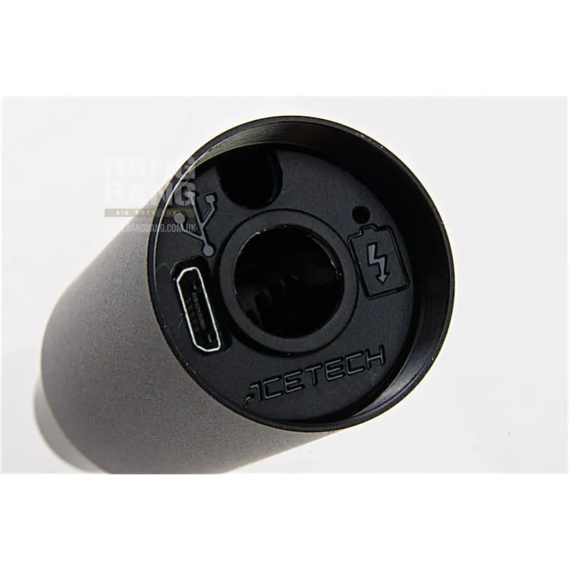 ACETECH Lighter S Pistol Tracer Suppressor (M11 CW Thread) w/ Adaptor (M11 CW to M14 CCW)