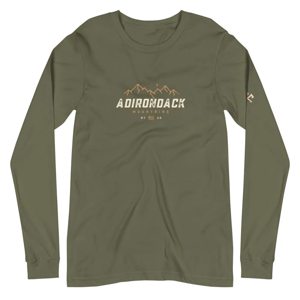 Adirondack Mountains Long Sleeve // 5 Colors