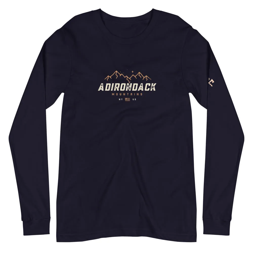 Adirondack Mountains Long Sleeve // 5 Colors