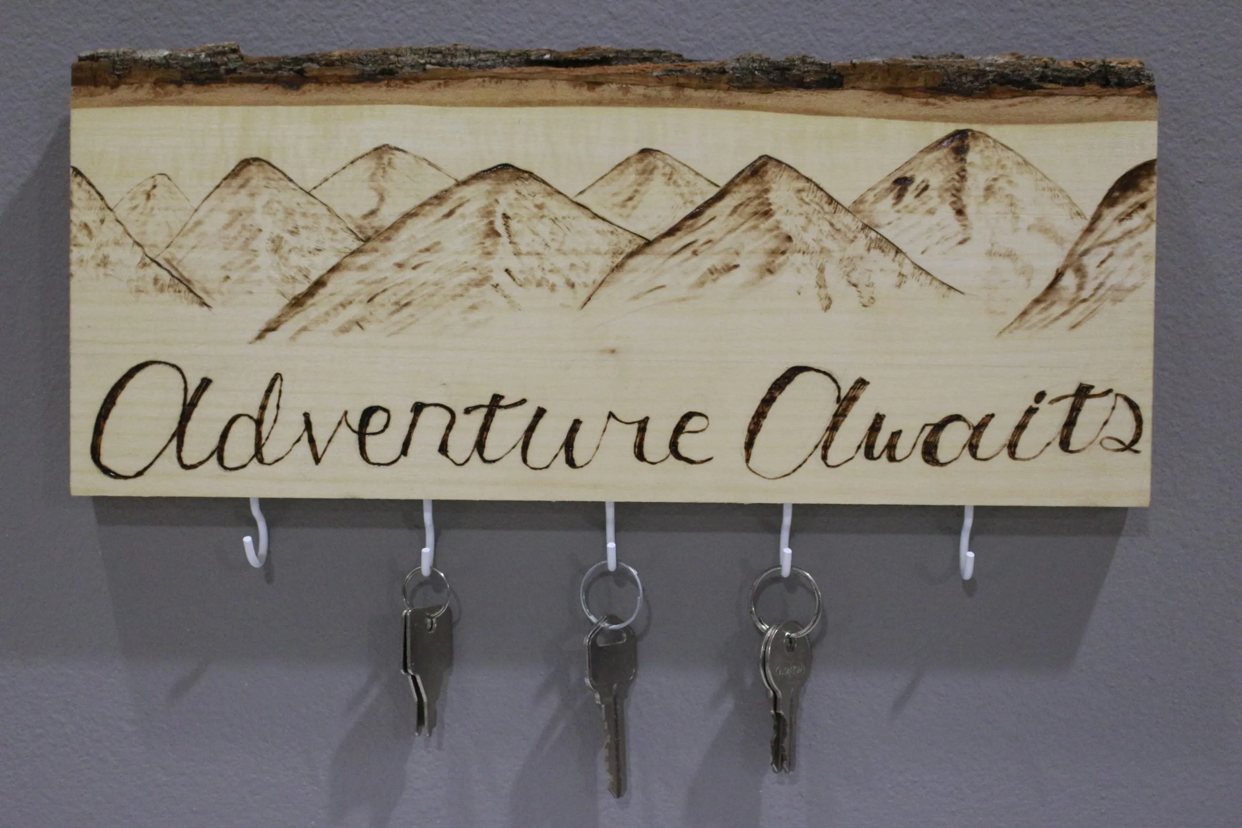 Adventure Awaits Key Holder
