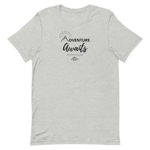 Adventure Awaits - Men and Women's Short-Sleeve T-Shirt
