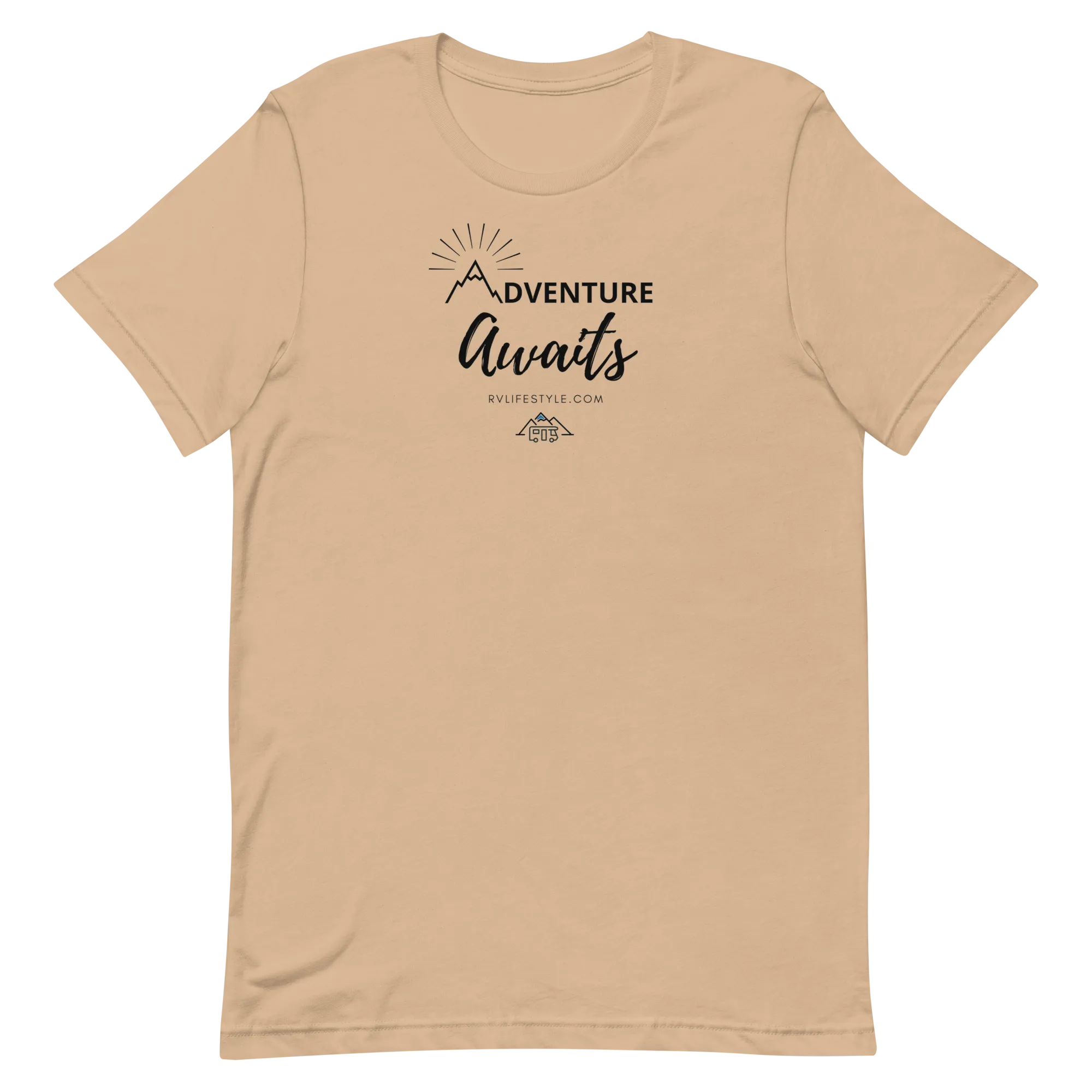 Adventure Awaits - Men and Women's Short-Sleeve T-Shirt