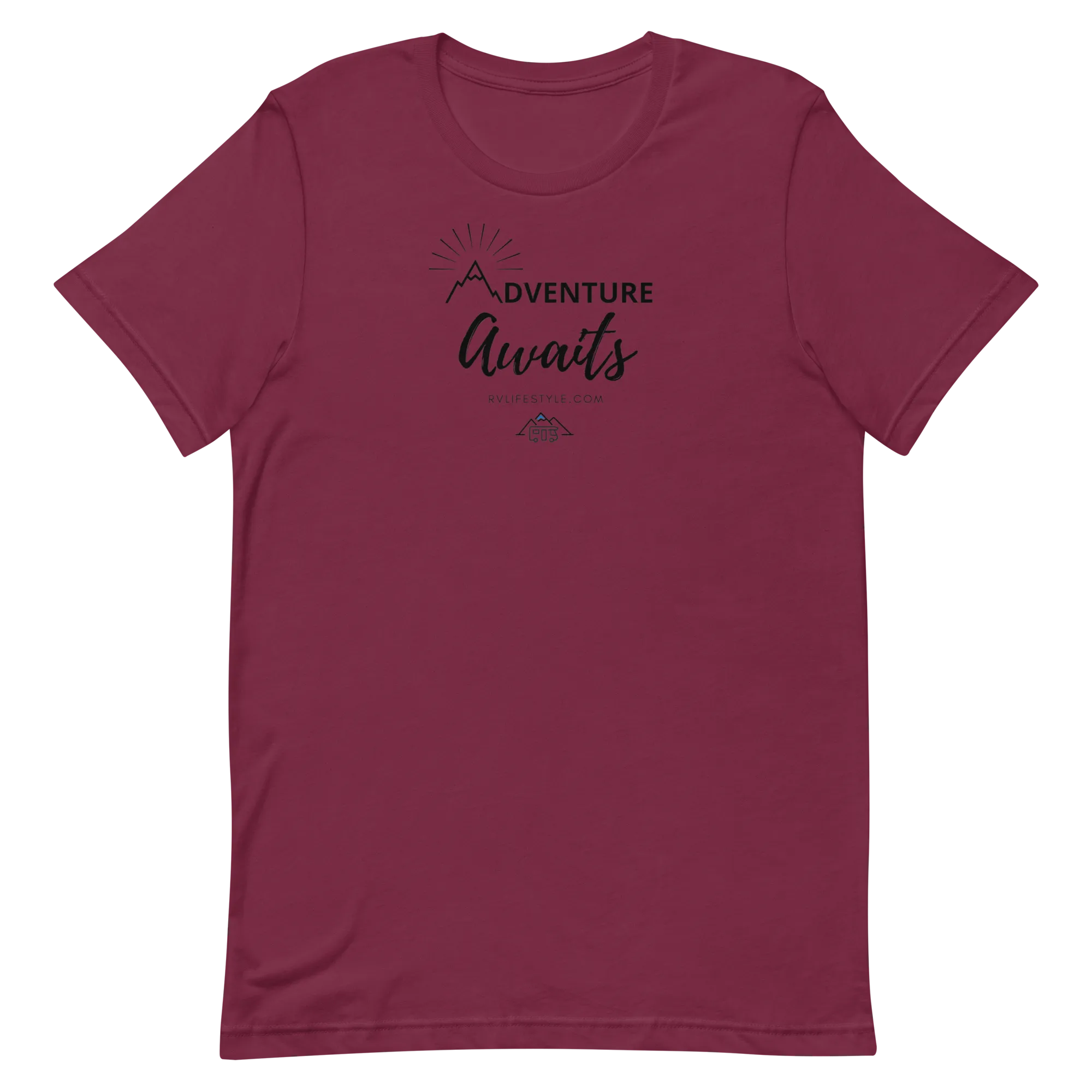 Adventure Awaits - Men and Women's Short-Sleeve T-Shirt