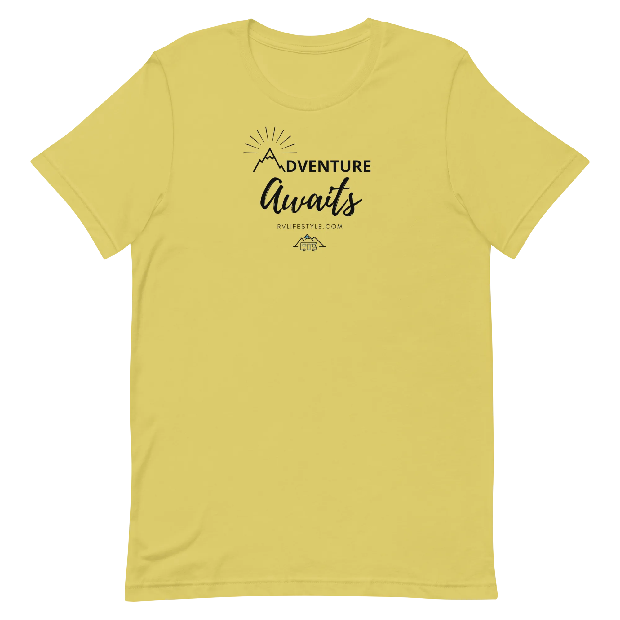 Adventure Awaits - Men and Women's Short-Sleeve T-Shirt
