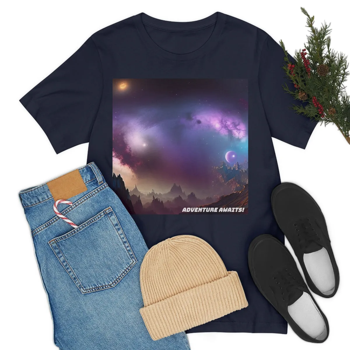 Adventure Awaits! Short Sleeve Tee