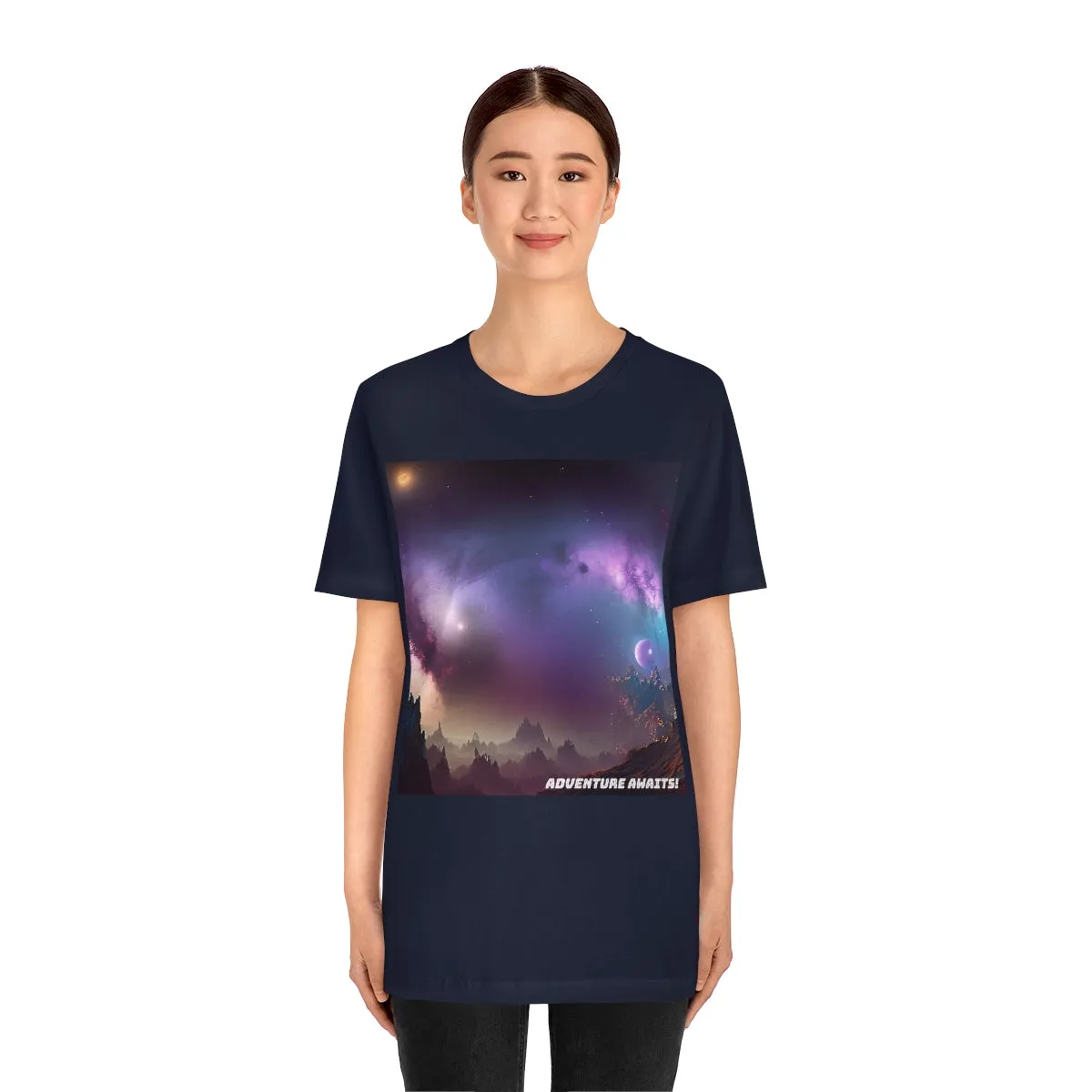 Adventure Awaits! Short Sleeve Tee