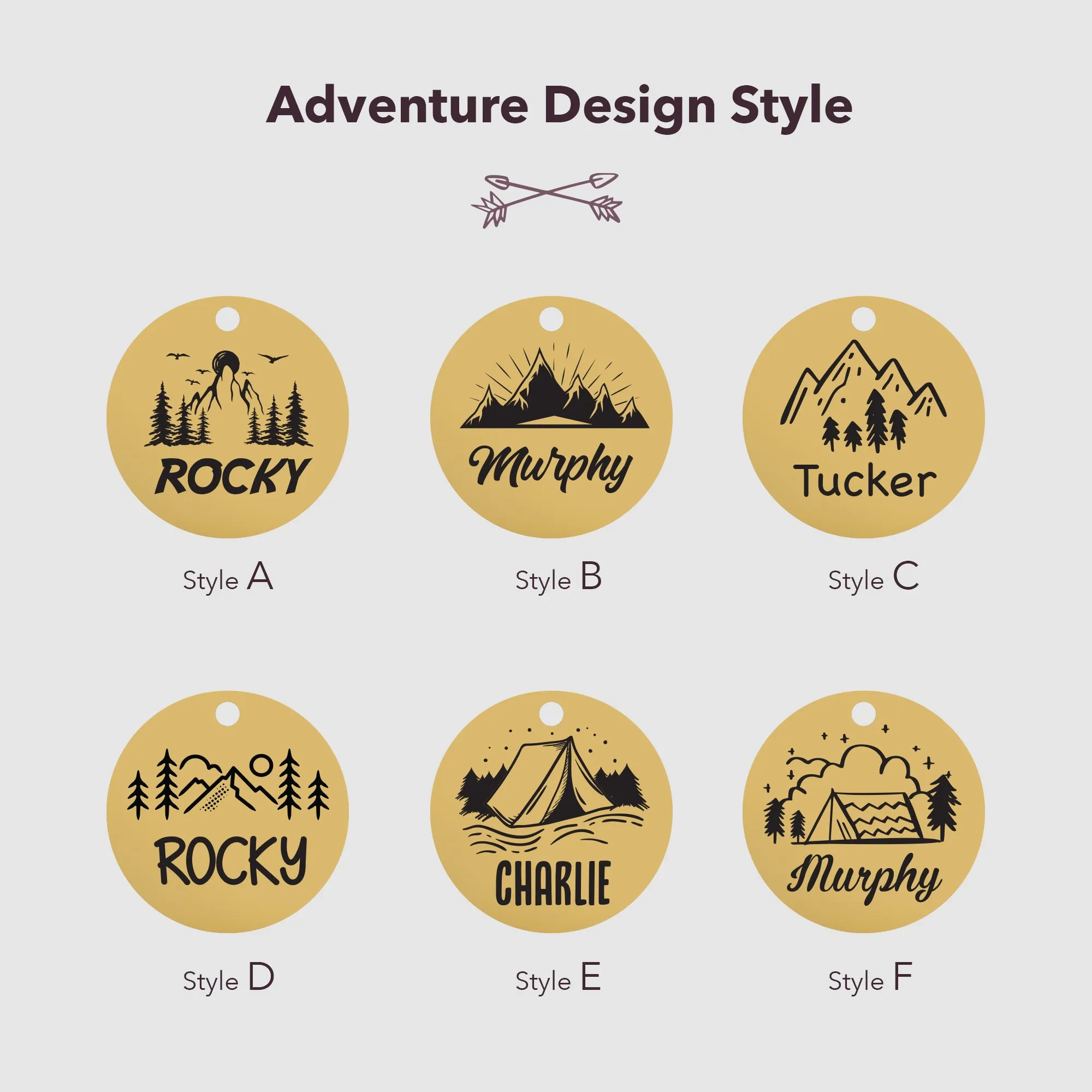 Adventure Pet Tag
