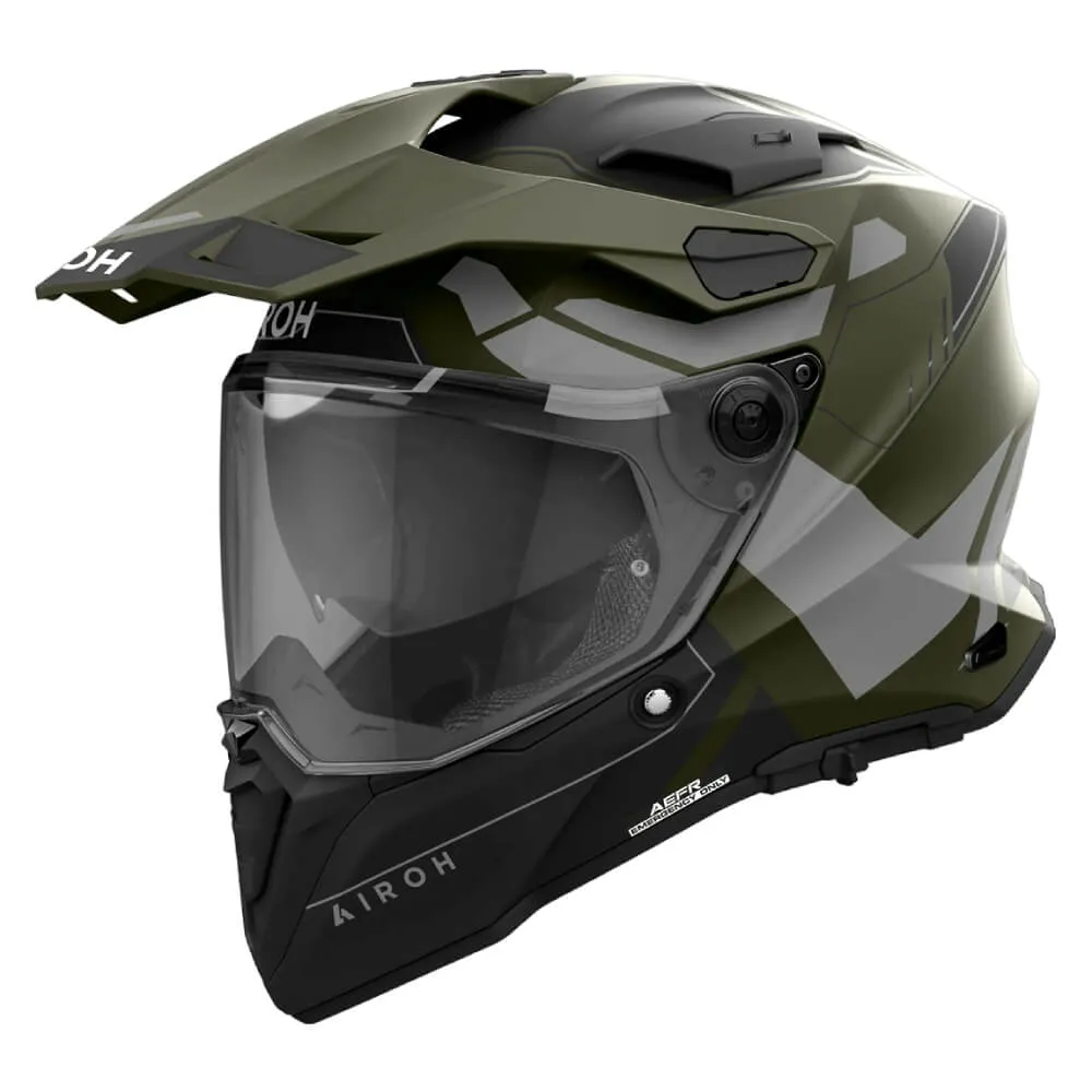 Airoh Commander 2 Helmet Reveal Military Green Matt