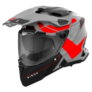 Airoh Commander 2 Helmet Reveal Red Fluo Matt