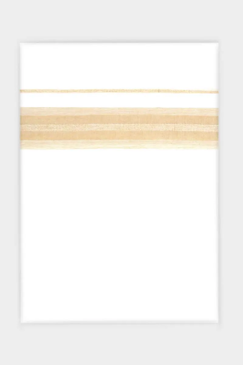 Alex Inila - Peach Yellow Smooth Cotton Double Layered Dhoti With Fancy Borders | Uathayam
