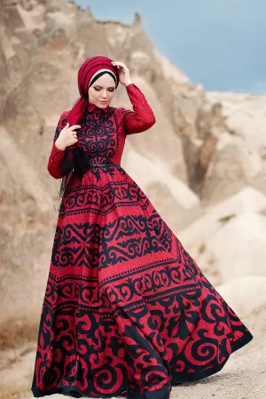 Anar Dress Ruby