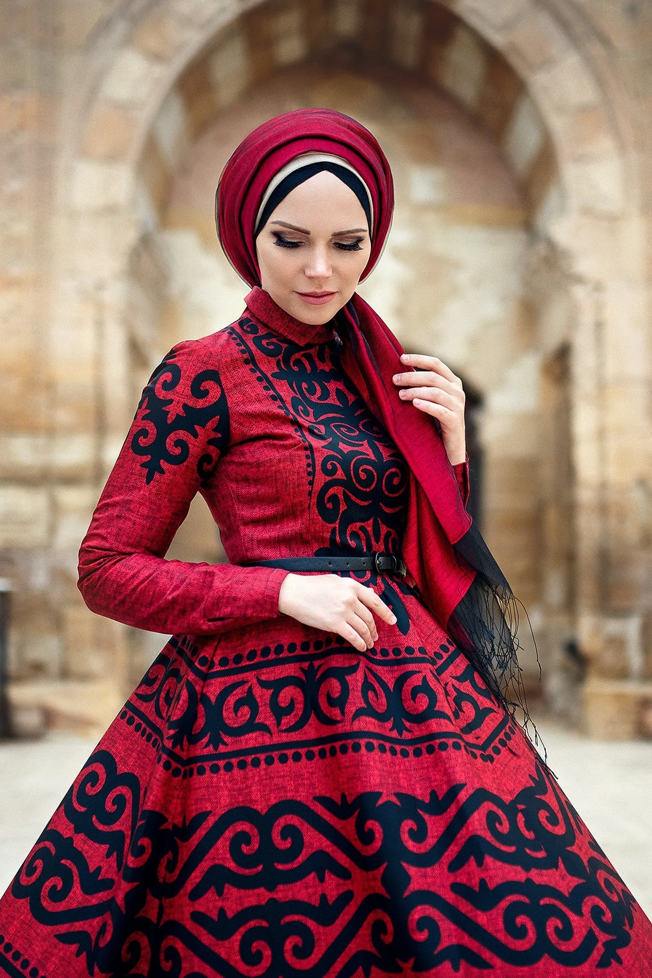 Anar Dress Ruby