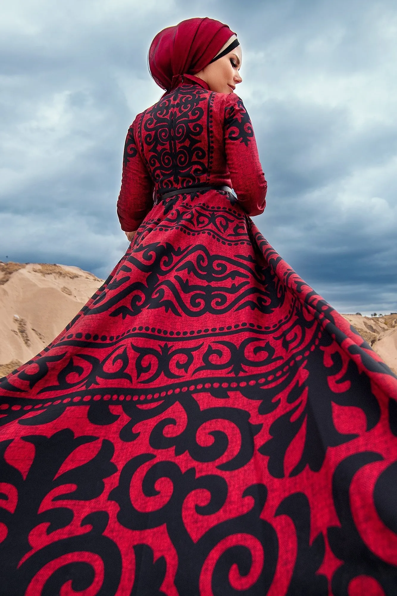 Anar Dress Ruby