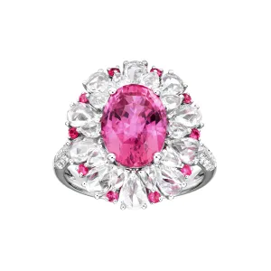 Andante Pink Sapphire Cocktail Ring