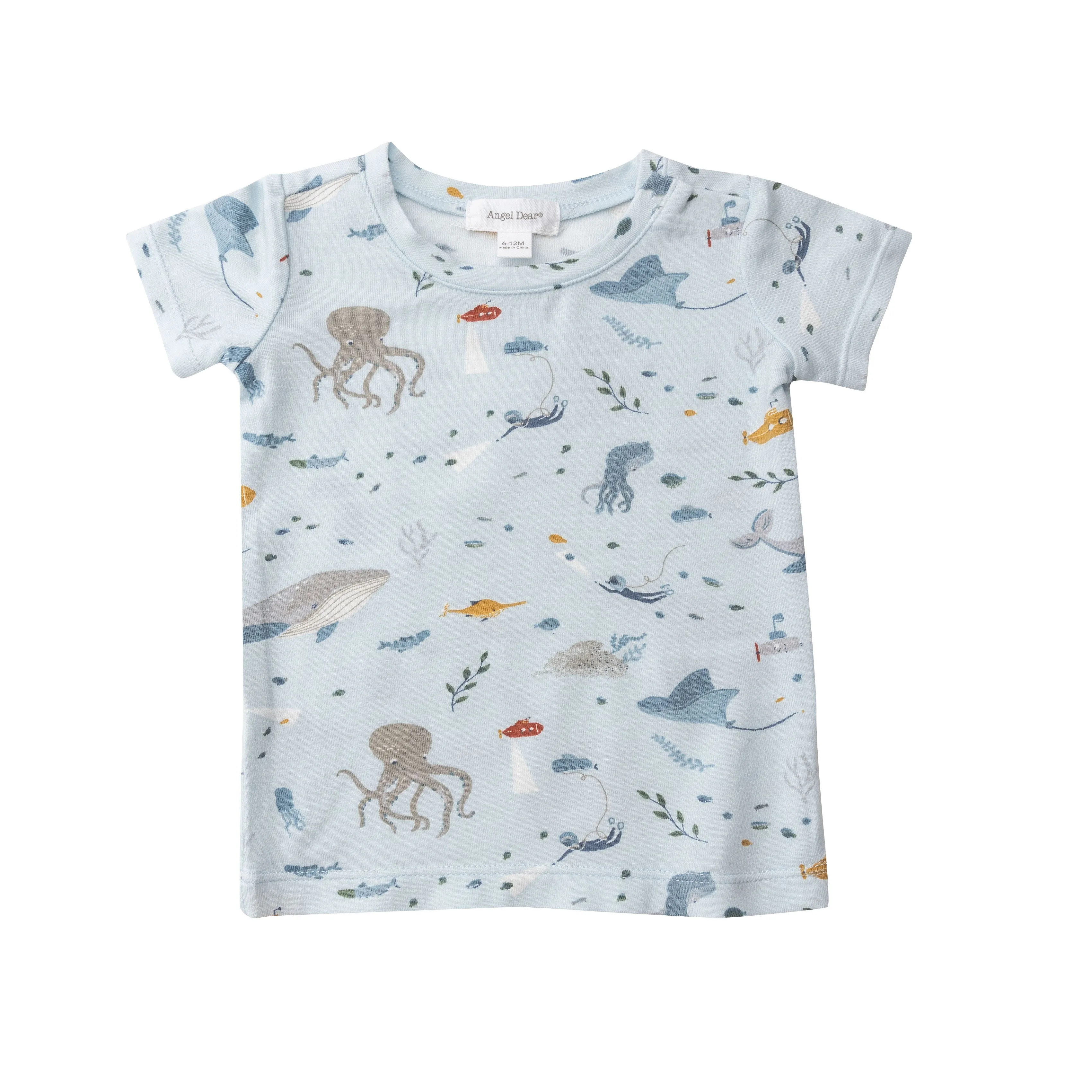 Angel Dear Deep Blue Explorer S/S Loungewear Set