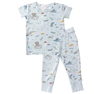 Angel Dear Deep Blue Explorer S/S Loungewear Set