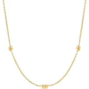 Ania Haie Smooth Operator Gold Smooth Twist Chain Necklace