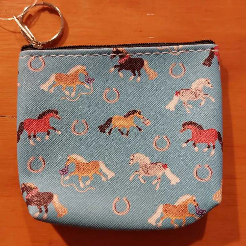Assorted Puff Pony Coin Purses