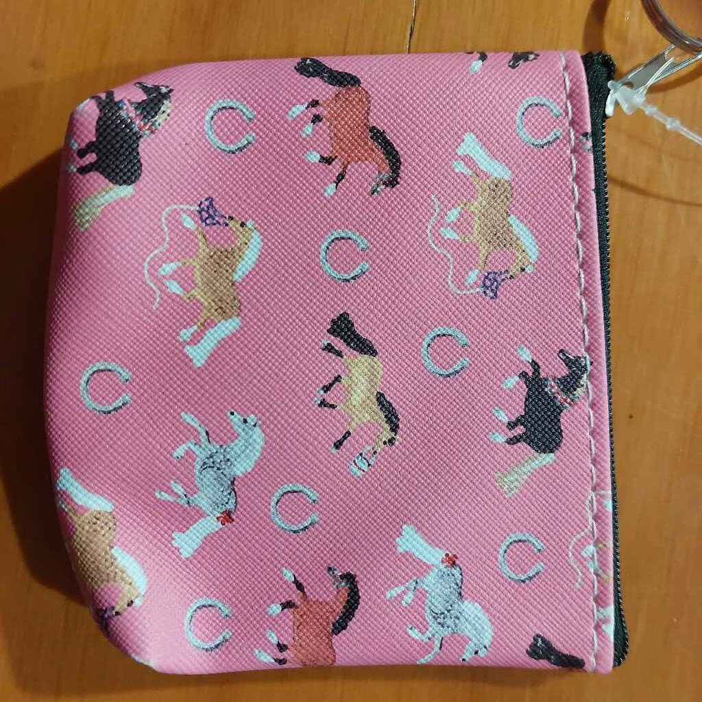 Assorted Puff Pony Coin Purses