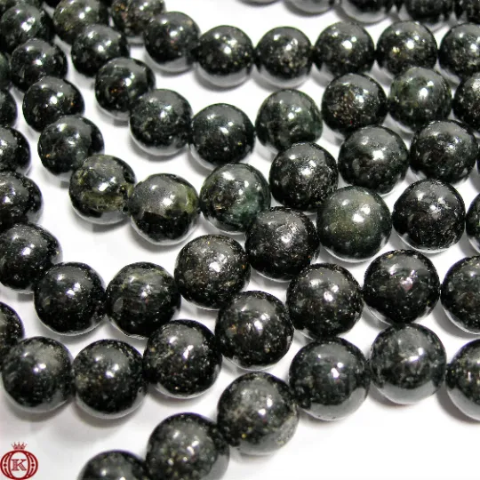 Astrophyllite Beads Smooth Round