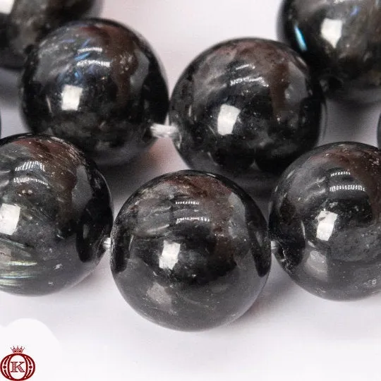 Astrophyllite Beads Smooth Round