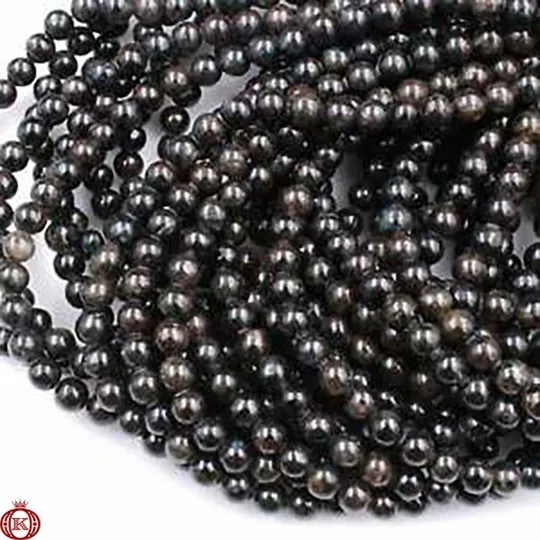 Astrophyllite Beads Smooth Round