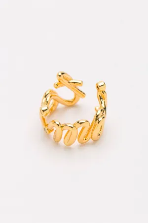 Athalia Textured Ring