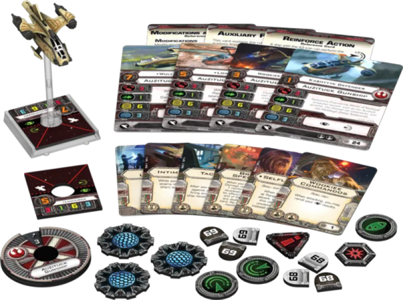 Auzituck Gunship Expansion Pack: X-Wing Mini Game