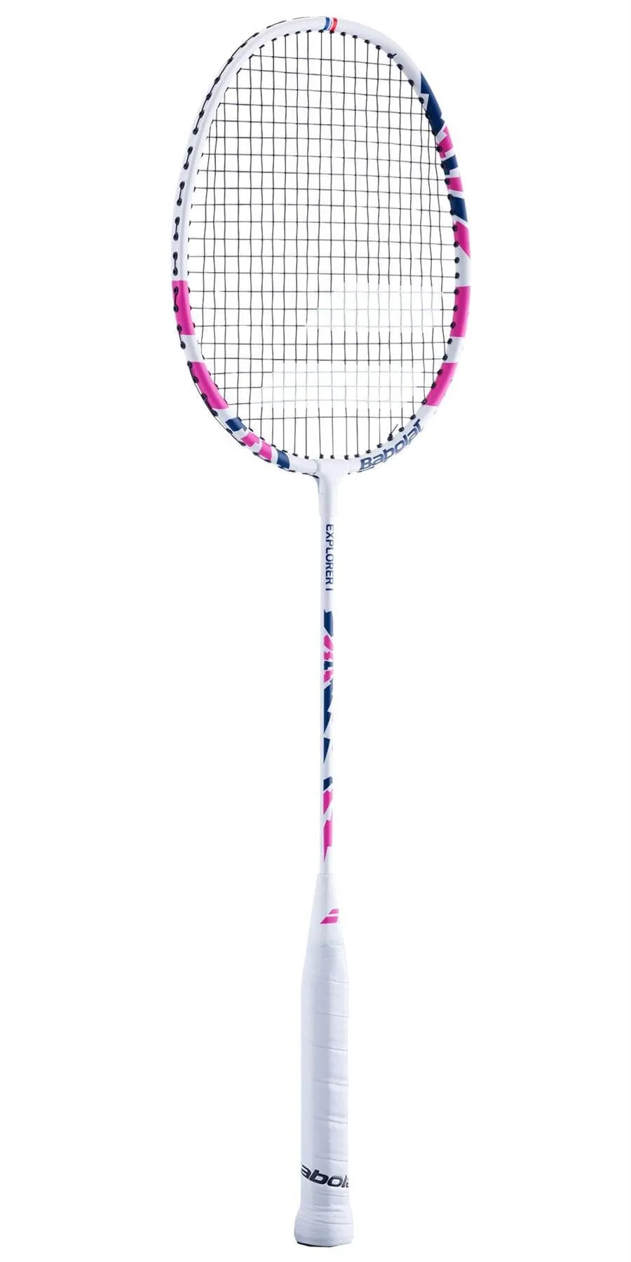 Babolat Explorer I Badminton Racket - White / Pink