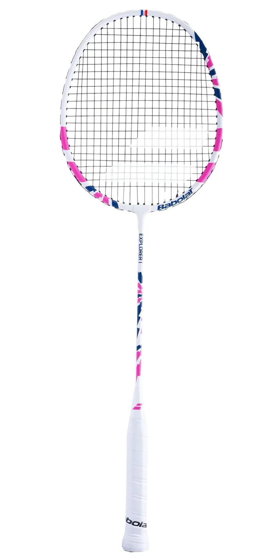 Babolat Explorer I Badminton Racket - White / Pink