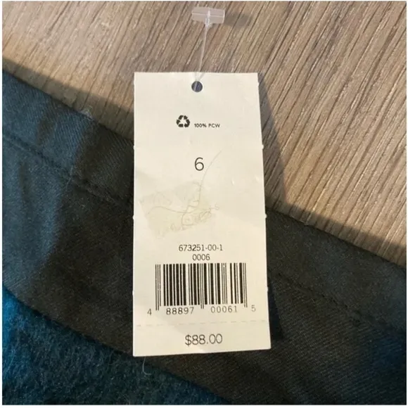 Banana Republic Womens Blue and Black Mini Skirt 6 NWT