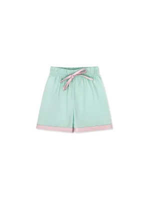Barnes Bathing Suit - Medly Mint, Poolside Pink